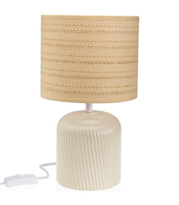 Table Lamp ceramic white 18x18x31.5cm