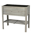 FLOWER BED WOOD GREY 80.5x40x78.5cm