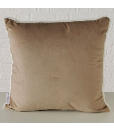 Coussin carré cerf 44x43x16cm