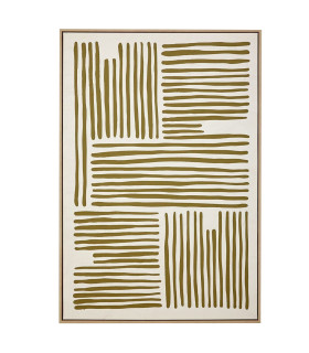 Tableau abstrait beige 80x120cm