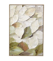 Tableau design feuilles 80x120cm