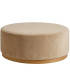 Pouffe white tissue 32x32x36cm