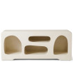Console white design 136x36x60cm