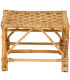 Coffee Table bamboo and rattan 36x41x36cm