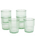 Set de 6 verres à eau en verre 100% recyclé 30cl