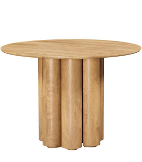 Round design table 120x120x76cm