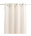 Curtain beige individually 260x140cm