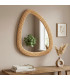 Wall Mirror rattan 50x70cm