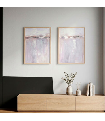 Set de 2 cadres décoratifs port 50x70cm