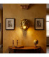 Wall Lamp teak 30x15x34cm