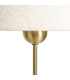 Lampe à poser métal doré 25x25x55cm