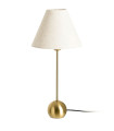 Lampe à poser métal doré 25x25x55cm