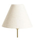 Lampe à poser métal doré 25x25x55cm