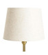 Lampe à poser métal doré 25x25x53.5cm