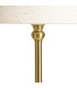 Lampe à poser métal doré 25x25x53.5cm