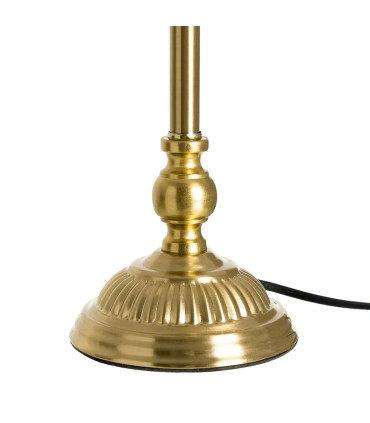Lampe à poser métal doré 25x25x53.5cm