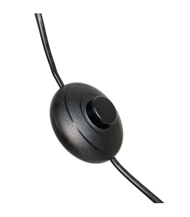 Floor Lamp black metal 45.5x25x156cm