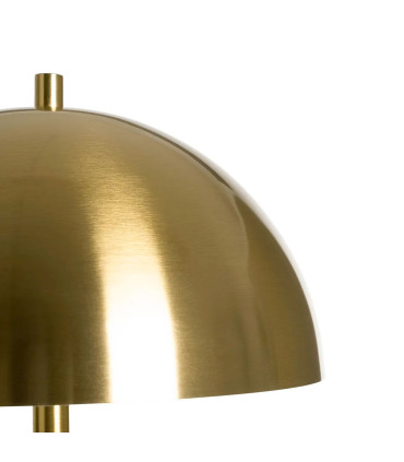 Lampe à poser métal doré et verre 30x30x53.5cm