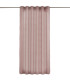 Rideau voilage à Œillets gris 140x260cm