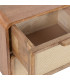 Bedside Table 2 Drawers 55x45x56cm