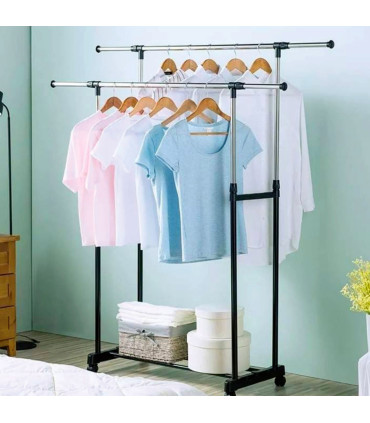 Coat hanger double 80x43x160cm