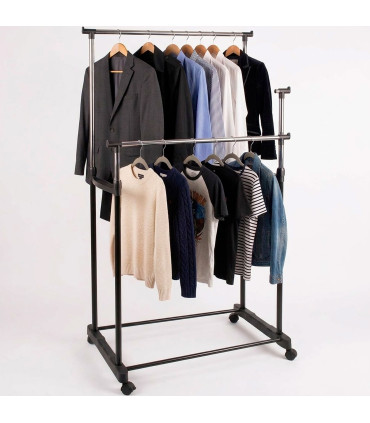 Coat hanger double 80x43x160cm