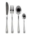 Couverts de table en inox 24 pièces
