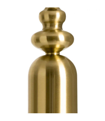 Lampe à poser métal doré et verre 30x30x53.5cm