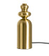Lampe à poser métal doré et verre 30x30x53.5cm