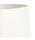 Lampe à poser métal doré abat-jour beige 25x25x49cm