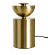 Lampe à poser métal doré abat-jour beige 25x25x49cm