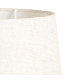 Table Lamp gold metal and glass 20x20x38.5cm