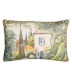 Decorative cushion linen and cotton 45x30cm