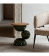 Classical round side table 50x50x64cm