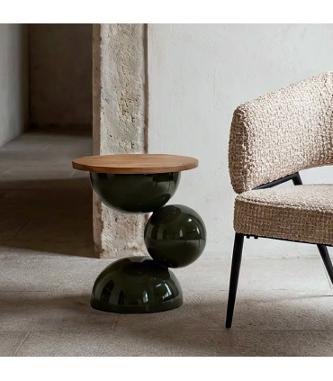 Classical round side table 50x50x64cm