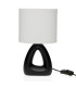 Lampe à poser en céramique noire 17x10x30cm