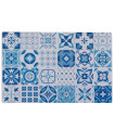Table Set blue and white 43.5x28cm
