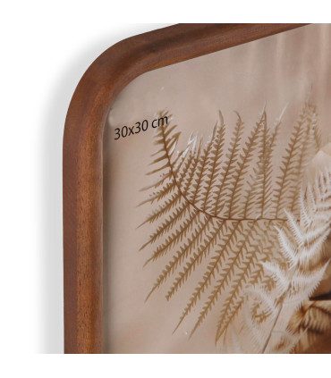 Photo Frame mangowood 32x32cm