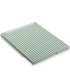 Laundry Basket green stripes 40x30x50cm