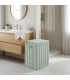 Laundry Basket green stripes 40x30x50cm