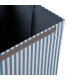 Laundry Basket green stripes 40x30x50cm