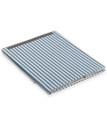 Laundry Basket green stripes 40x30x50cm