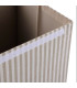Laundry Basket grey stripes 40x30x50cm