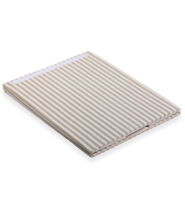 Laundry Basket grey stripes 40x30x50cm