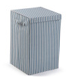 Laundry Basket blue stripes 35x35x55cm