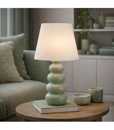 Table Lamp ceramic terracotta 16x16x29cm