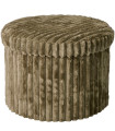Green Tissue pouff 43x43x32,5cm
