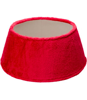 Christmas Tree foot cover felt red 57x57x28cm