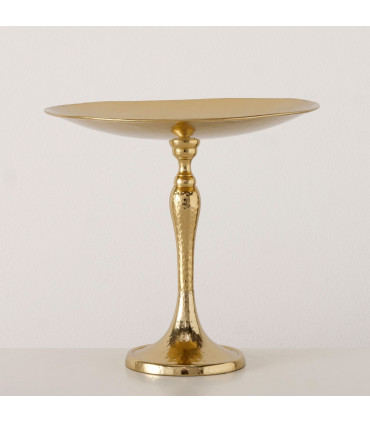 Présentoir de table en métal doré 25.5x25.5x23.5cm
