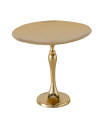 Présentoir de table en métal doré 25.5x25.5x23.5cm